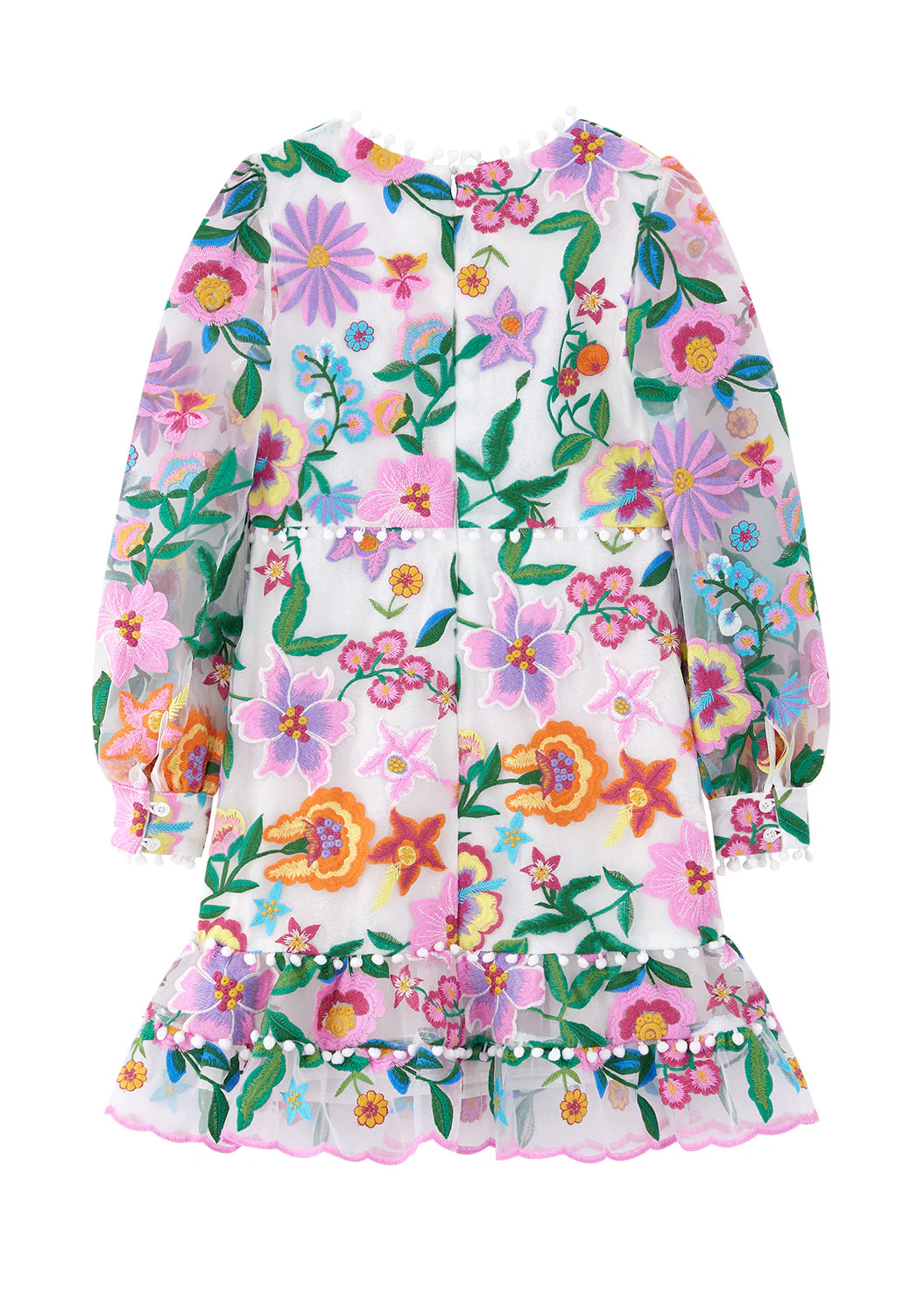 Stella Embroidered Dress - Image 4