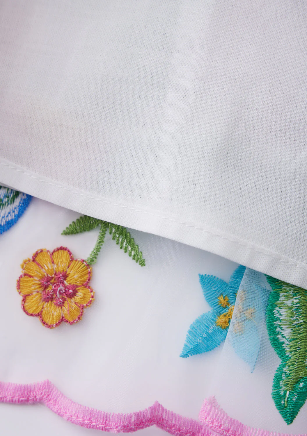 Stella Embroidered Dress - Image 8