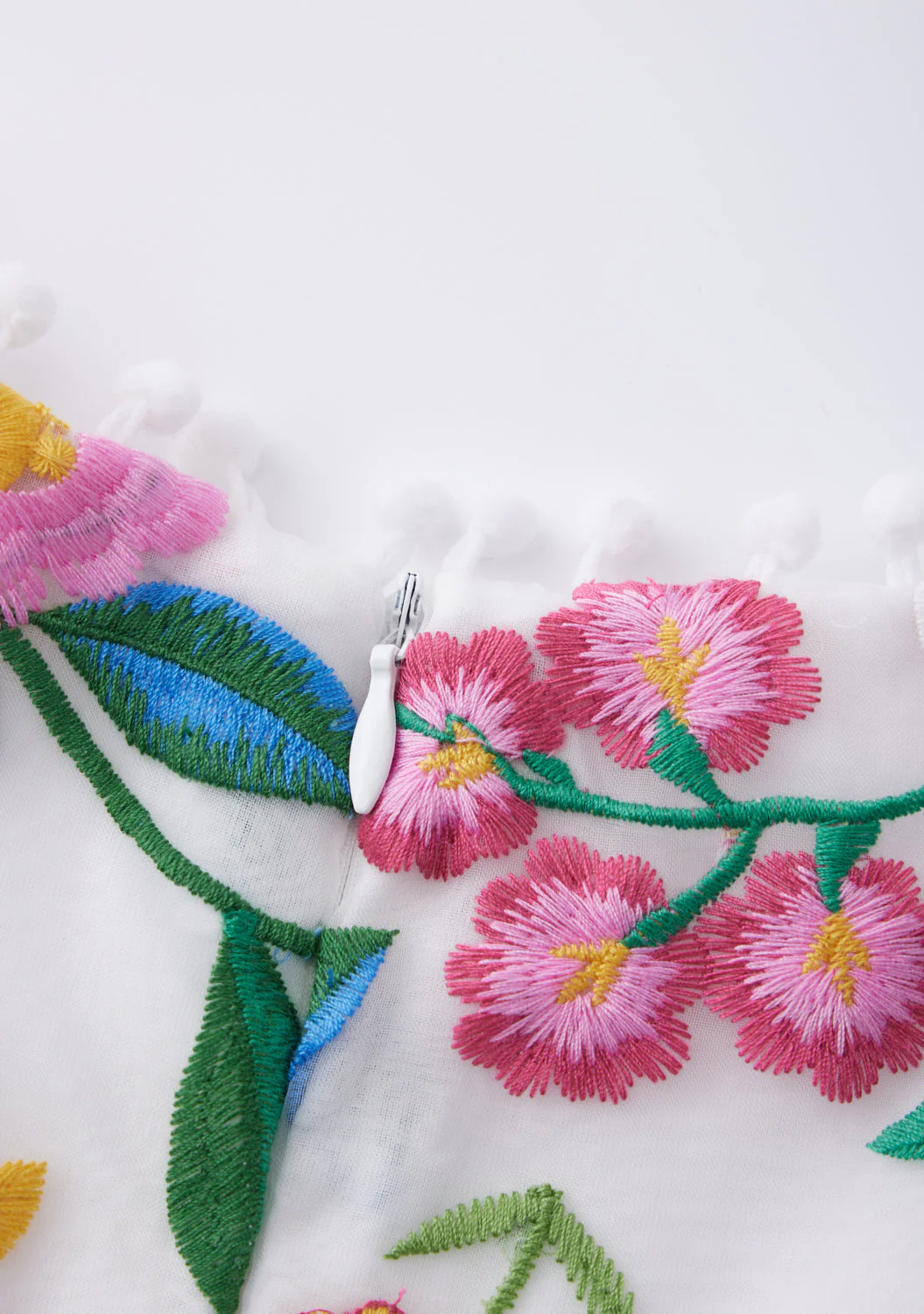 Stella Embroidered Dress - Image 9