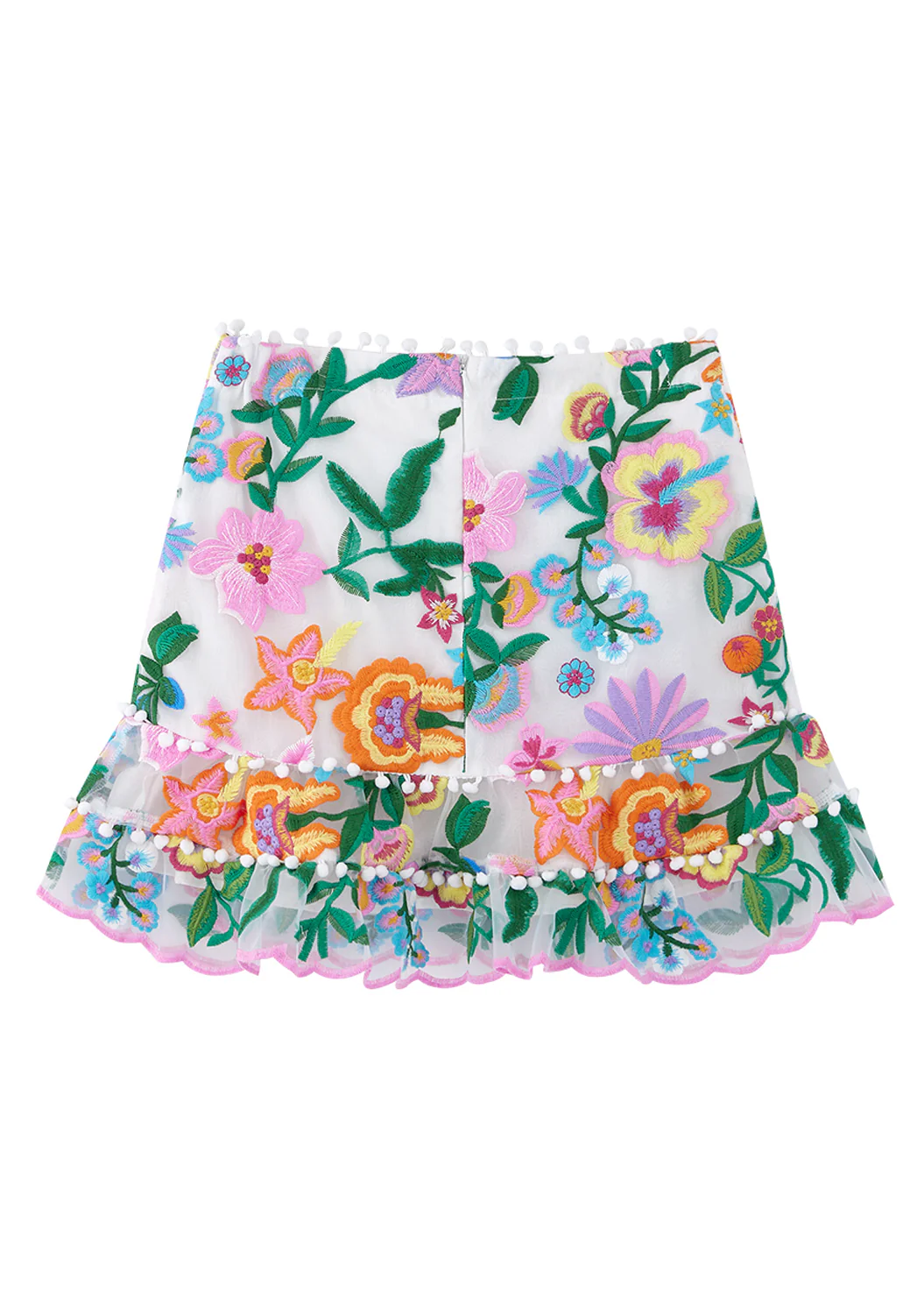Stella Embroidered Skirt - Image 4