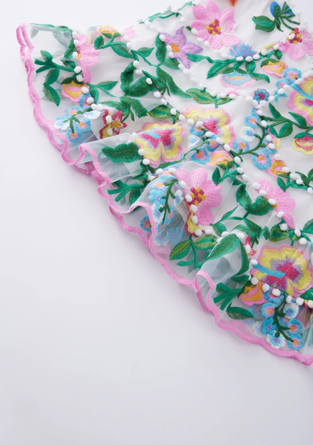 Stella Embroidered Skirt - Image 6