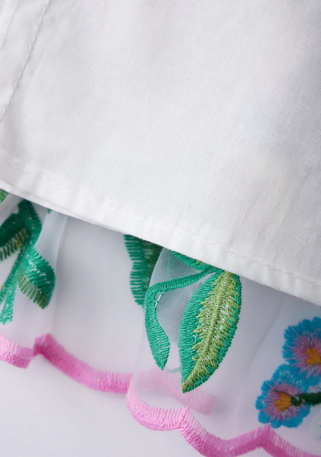 Stella Embroidered Skirt - Image 7