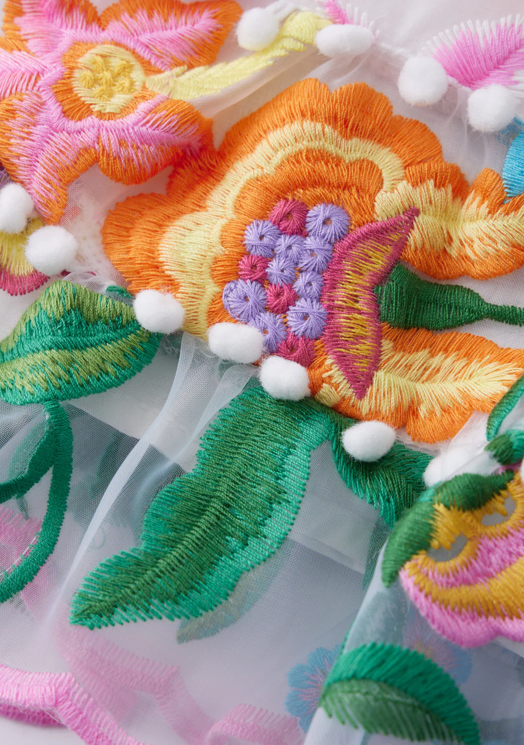 Stella Embroidered Skirt - Image 9