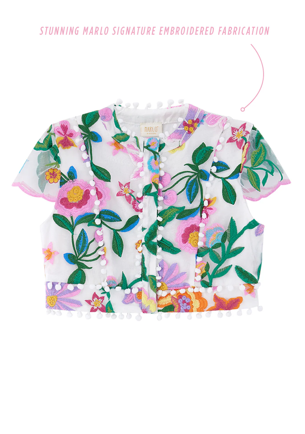 Stella Embroidered Top - Image 3