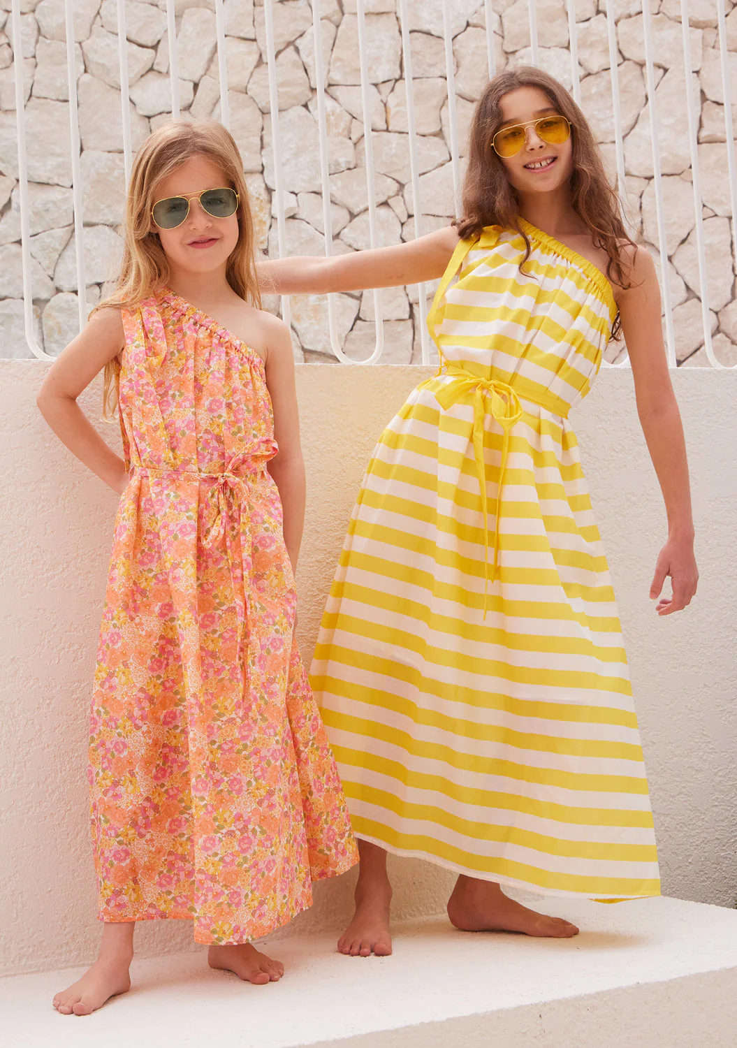 Stripe Cotton Maxi Dress - Image 9