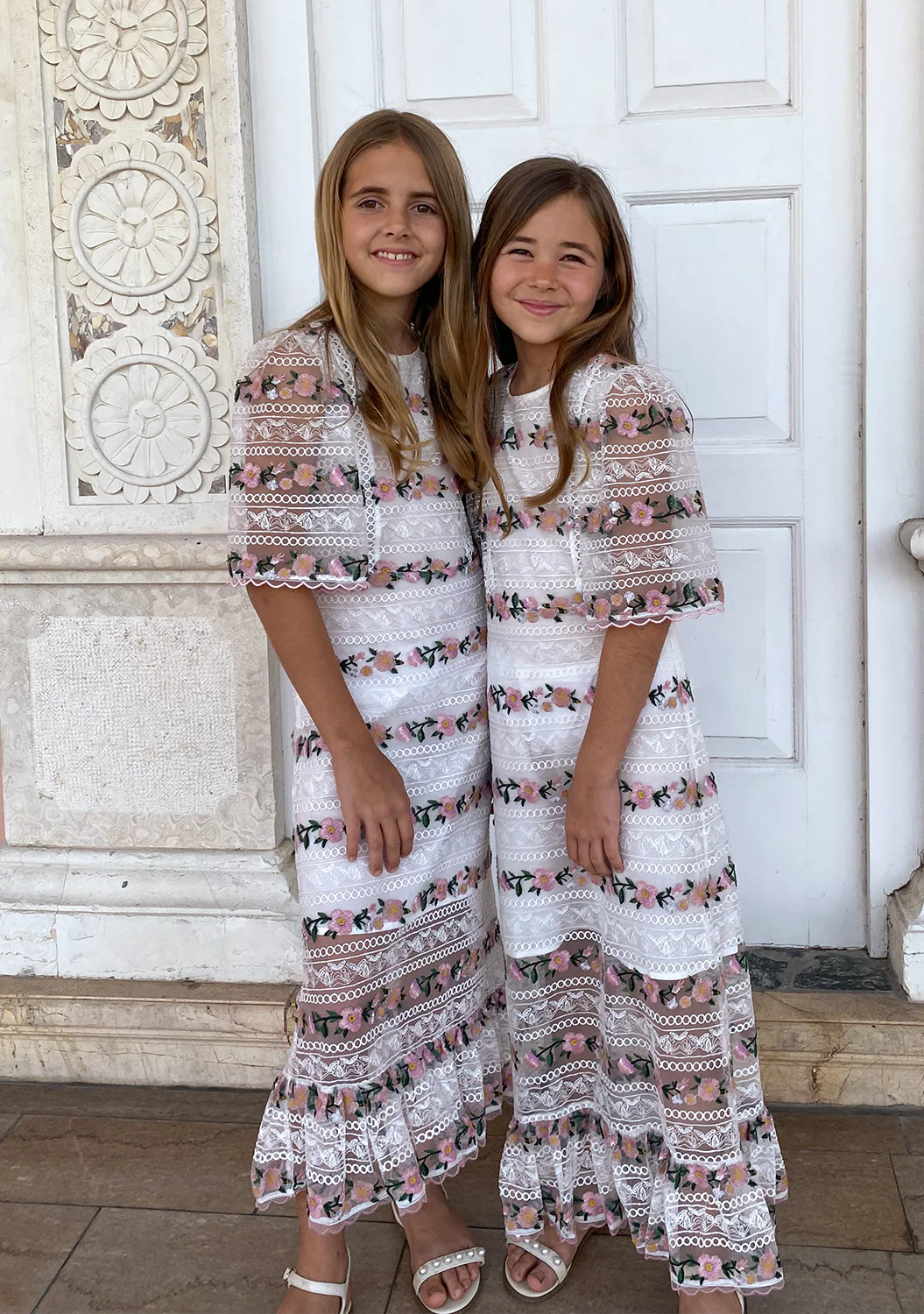 Victoria Embroidered Maxi Dress - Image 11