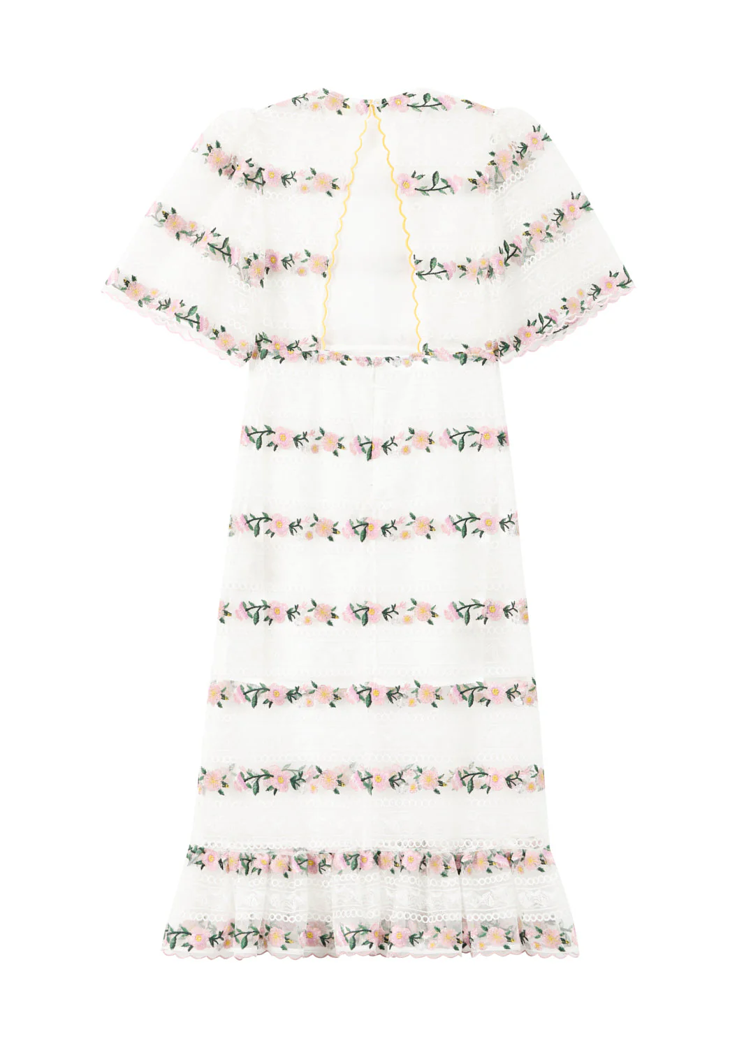 Victoria Embroidered Maxi Dress - Image 4