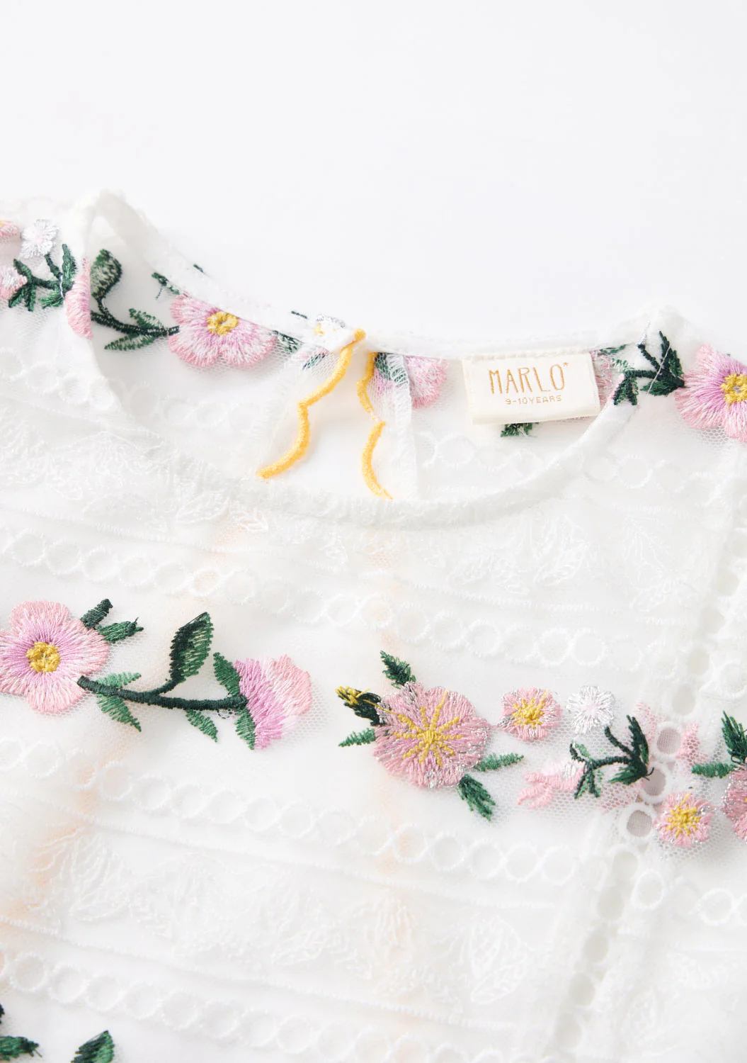 Victoria Embroidered Maxi Dress - Image 5