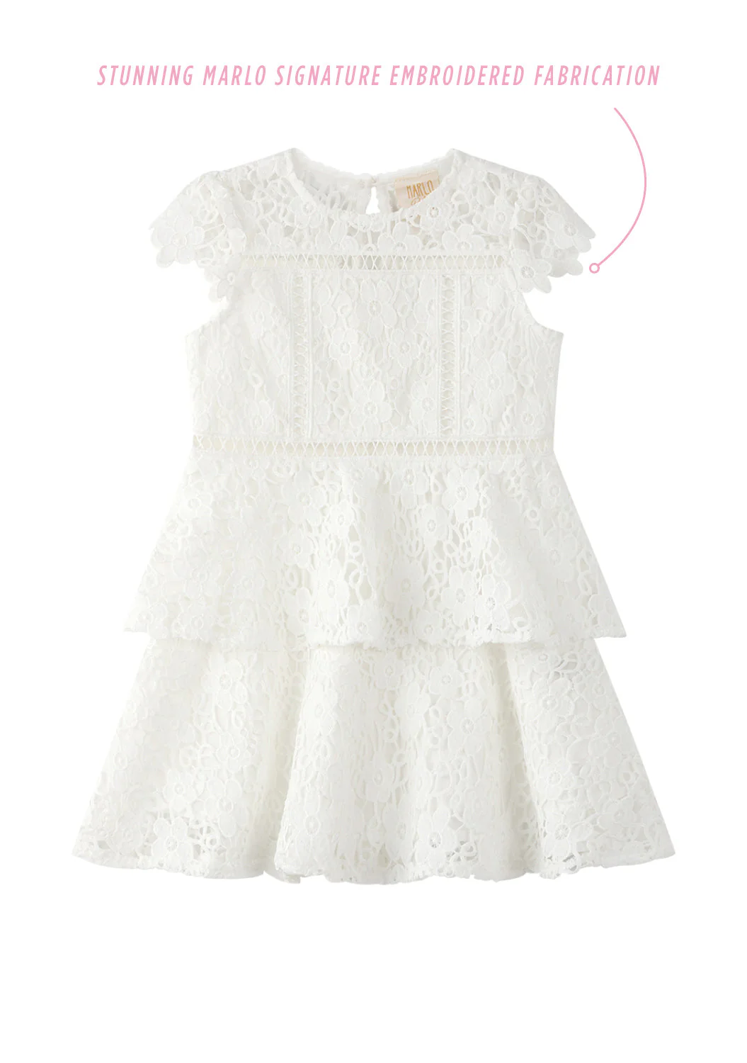 Wonderland Embroidered Dress (Baby) - Image 14