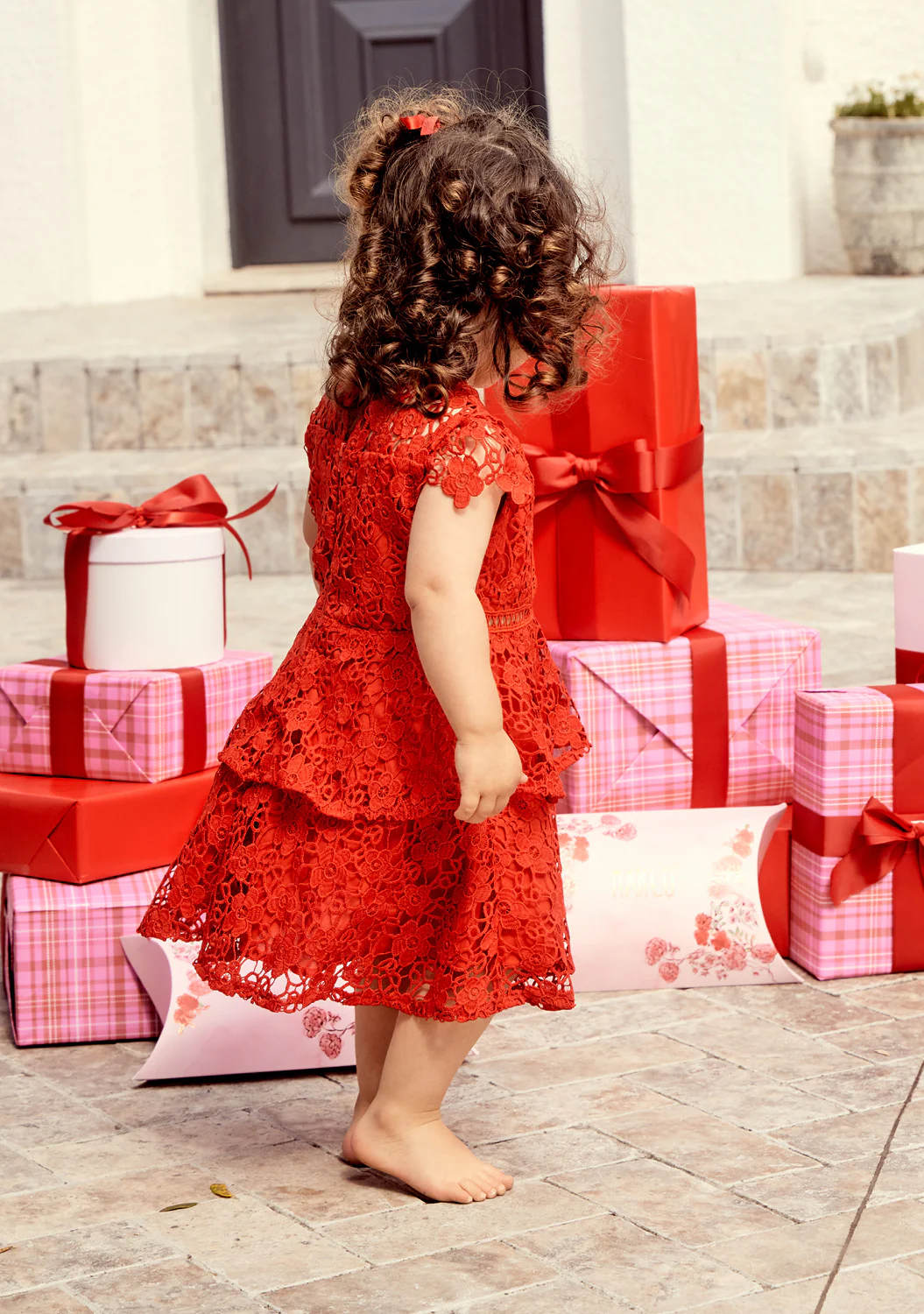 Wonderland Embroidered Dress (Baby) - Image 3